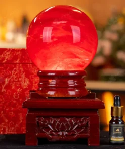 Quả Cầu Đá Núi Lửa Đỏ - 1,92kg - M21571921