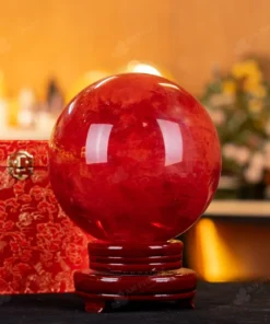 Quả Cầu Đá Núi Lửa Đỏ - 4,7kg - M215747