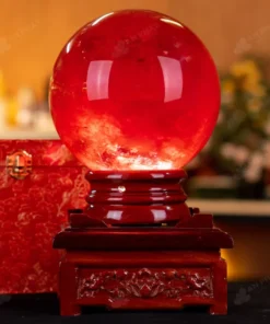 Quả Cầu Đá Núi Lửa Đỏ - 4,7kg - M215747
