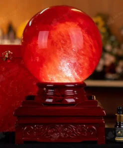 Quả Cầu Đá Núi Lửa Đỏ - 7,5kg - M215775