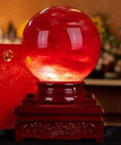 Quả Cầu Đá Núi Lửa Đỏ - 7,5kg - M215775