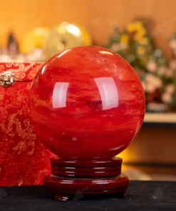 Quả Cầu Đá Núi Lửa Đỏ - 7,5kg - M215775