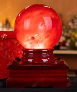 Quả Cầu Đá Núi Lửa Đỏ - 8,2kg - M215782