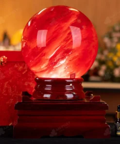 Quả Cầu Đá Núi Lửa Đỏ - 9,5kg - M215795