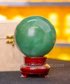 Quả Cầu Thạch Anh Xanh - Fluorite Xanh - 2,55kg - 12cm M05493