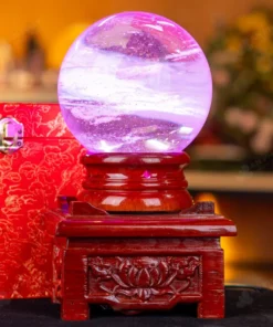 Quả Cầu Đá Núi Lửa Trắng - 1,78kg - M2035178