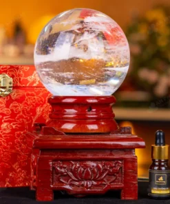 Quả Cầu Đá Núi Lửa Trắng - 1,78kg - M2035178