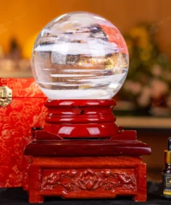 Quả Cầu Đá Núi Lửa Trắng - 2,5kg - M203525