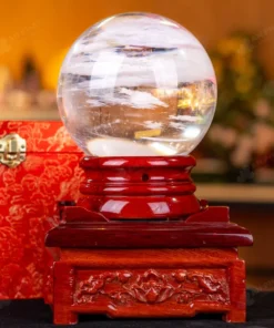 Quả Cầu Đá Núi Lửa Trắng - 2,5kg - M203525