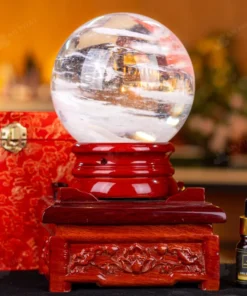 Quả Cầu Đá Núi Lửa Trắng - 2,67kg - M2035267