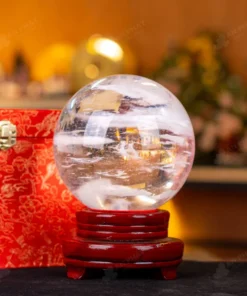 Quả Cầu Đá Núi Lửa Trắng - 2,67kg - M2035267