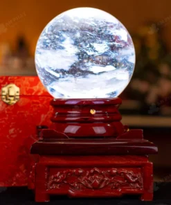 Quả Cầu Đá Núi Lửa Trắng - 2,67kg - M2035267