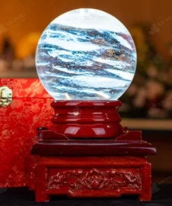 Quả Cầu Đá Núi Lửa Trắng - 2,86kg - M2035286