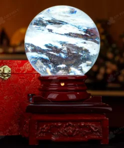 Quả Cầu Đá Núi Lửa Trắng - 3,6kg - M203536