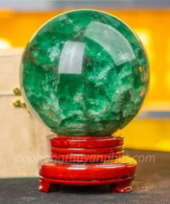 Quả Cầu Thạch Anh Xanh - Fluorite Xanh 5,5kg - 14,5cm - M2272