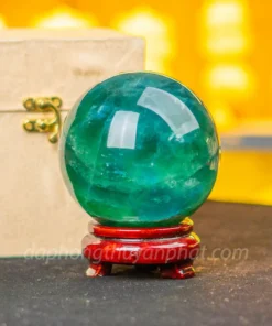 Quả Cầu Thạch Anh Xanh - Fluorite Xanh - 1,97kg - 10cm - M227210