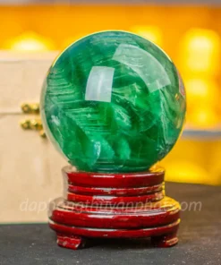 Quả Cầu Thạch Anh Xanh - Fluorite Xanh - 3,26kg - M22728