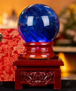 Quả Cầu Đá Núi Lửa Xanh Nước Biển - 1,64kg - M2907164