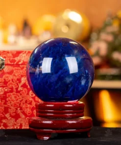 Quả Cầu Đá Núi Lửa Xanh Nước Biển - 2,09kg - M2907209