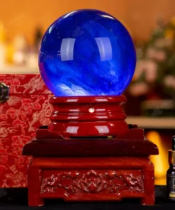 Quả Cầu Đá Núi Lửa Xanh Nước Biển - 2,09kg - M2907209