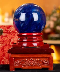 Quả Cầu Đá Núi Lửa Xanh Nước Biển - 2,09kg - M2907209