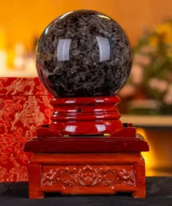 Quả Cầu Phong Thủy Đá Thạch Anh Đen - 3,13kg - M2602313