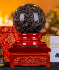 Quả Cầu Phong Thủy Đá Thạch Anh Đen - 3,13kg - M2602313