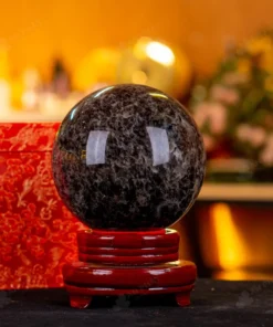 Quả Cầu Phong Thủy Đá Thạch Anh Đen - 3,13kg - M2602313