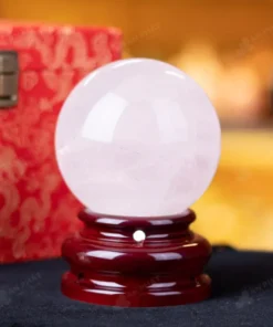 Quả Cầu Phong Thủy Đá Thạch Anh Trắng - 1,25Kg - M2824125