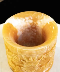 Bát hương chạm rồng nổi M2145