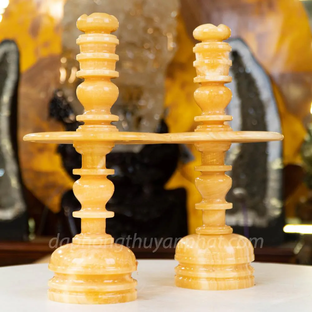 Chân Nến Ngọc Hoàng Long (1 cặp) - M2379