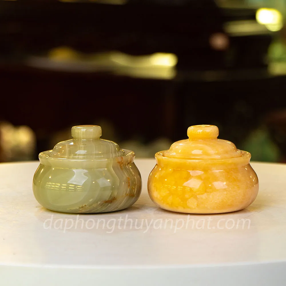 Xông Trầm M2551 Ngọc Hoàng Long và Ngọc Onyx Xanh