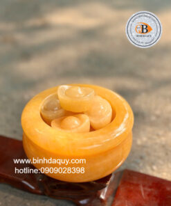 Bát Tụ Bảo Ngọc Hoàng Long - 10cm