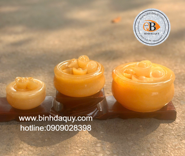 Bát Tụ Bảo Ngọc Hoàng Long - 10cm - Ảnh 3