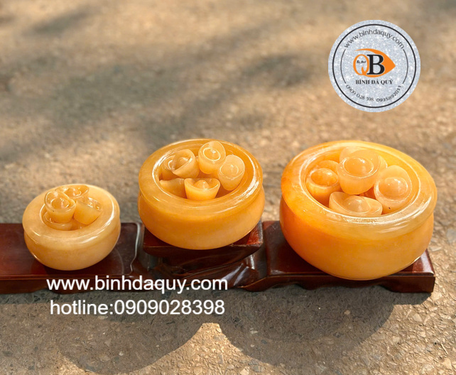 Bát Tụ Bảo Ngọc Hoàng Long - 10cm - Ảnh 2