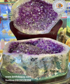 Bát Tụ Bảo Mã Não Phong Thủy