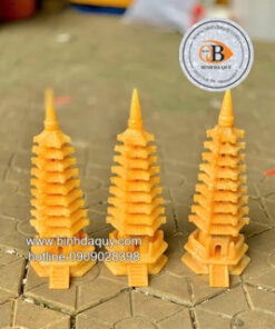 Tháp Văn Xương Canxit Vàng - 0,92kg