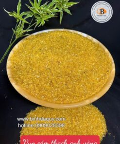 Vụn Đá Thạch Anh Vàng Size Mini