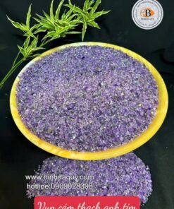 Vụn Đá Thạch Anh Tím Size Mini