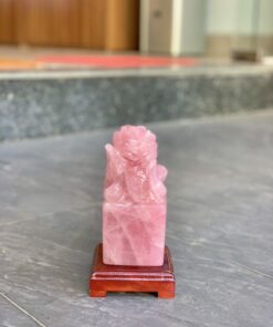 Ấn Rồng Đá Thạch Anh Hồng - 3,30Kg