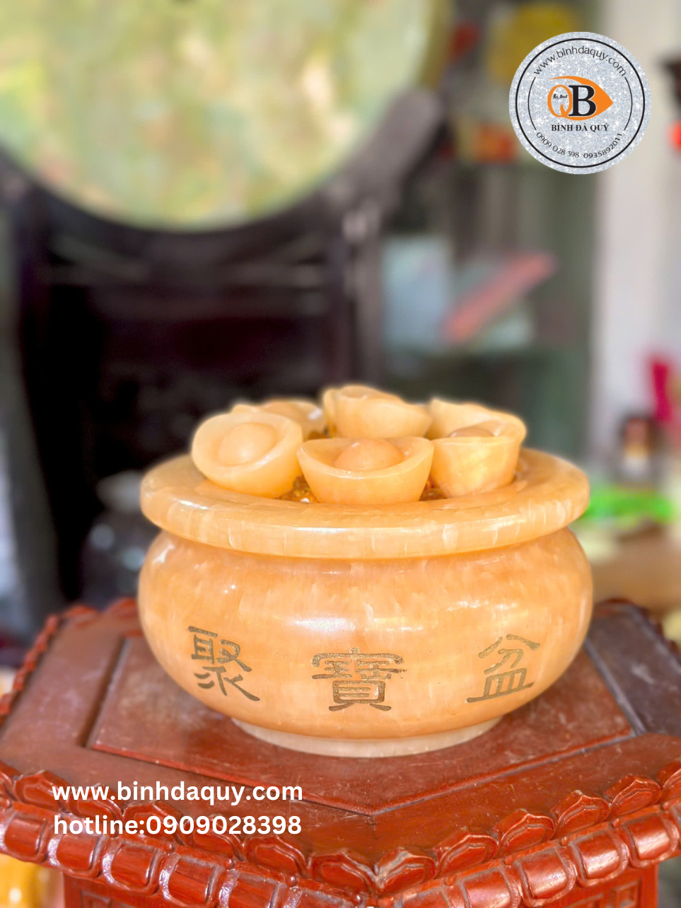 Bát Tụ Bảo Ngọc Hoàng Long - 20cm - Ảnh 4