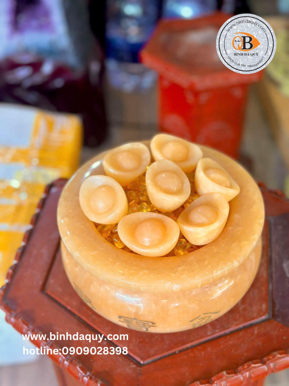 Bát Tụ Bảo Ngọc Hoàng Long - 20cm - Ảnh 3