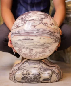 QUẢ CẦU ĐÁ SERPENTINE 75,9Kg - M17062