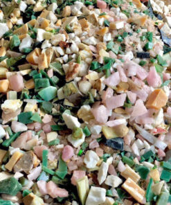 Vụn Thạch Anh Ngũ Sắc Thô