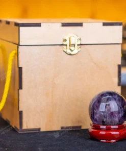 Qủa Cầu Phong Thủy Đá Thạch Anh Tím 0.2kg - 5.3cm - M2598