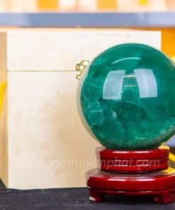 Quả Cầu Thạch Anh Xanh - Fluorite Xanh 3.9kg - 13cm M04720