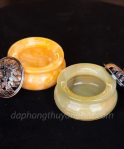 Xông Trầm Đá Onyx Xanh, Hoàng Long Vàng M2574