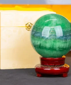 Quả Cầu Thạch Anh Xanh - Fluorite Xanh 5,56kg - 15cm M227248