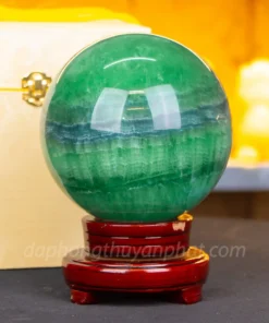Quả Cầu Thạch Anh Xanh - Fluorite Xanh 5,56kg - 15cm M227248
