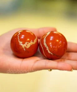 Bi Lăn Tay Ngọc Bích Đỏ Cao Cấp, Quà Tặng Phong Thủy - M0400